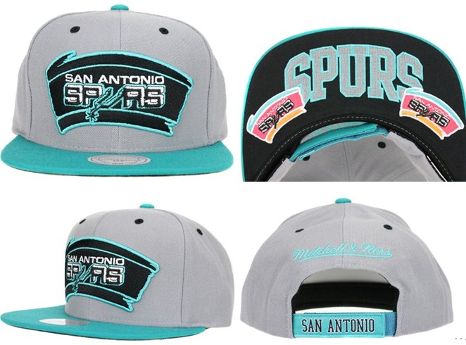 NBA San Antonio Spurs MN Velcro Closure Hat #01